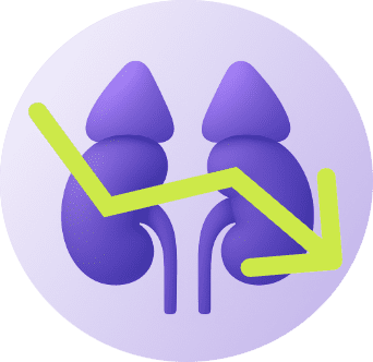 Зменшення рівня кортизолу